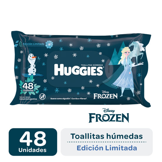 Huggies Toallitas Húmedas Edición Limitada Frozen 4 en 1 x 48 Unidades